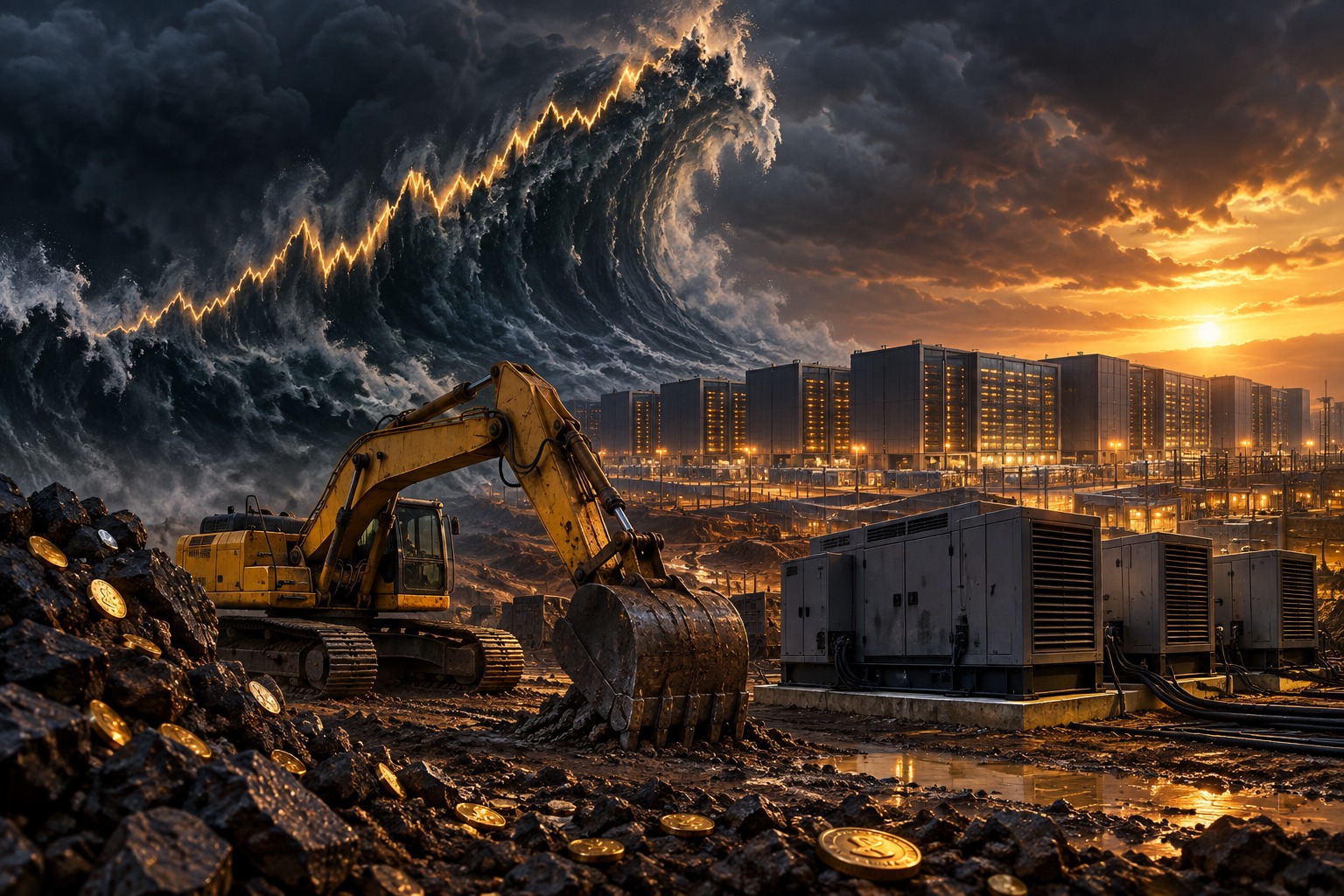 Caterpillar's power generation sales jumped 72% last quarter. The stock just lost 5.8% in a day.