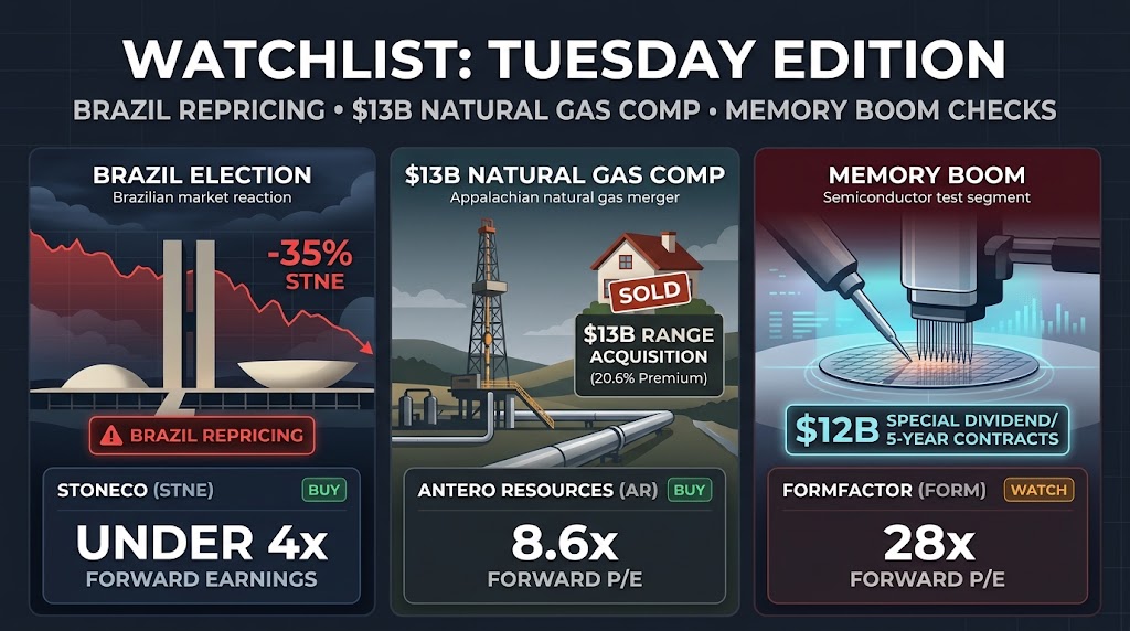We Named This Price Three Weeks Ago